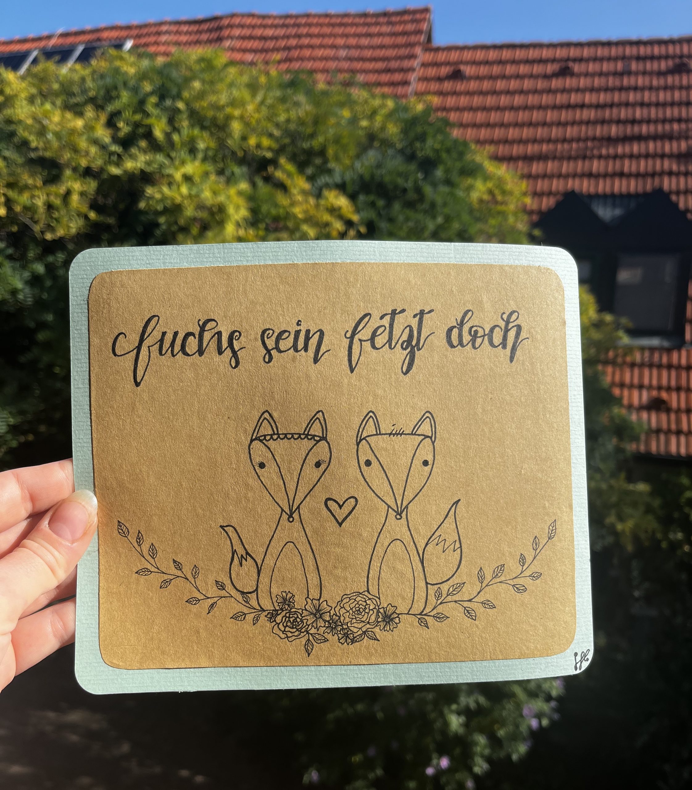 Wedding Hochzeit Fuchs sein fetzt doch