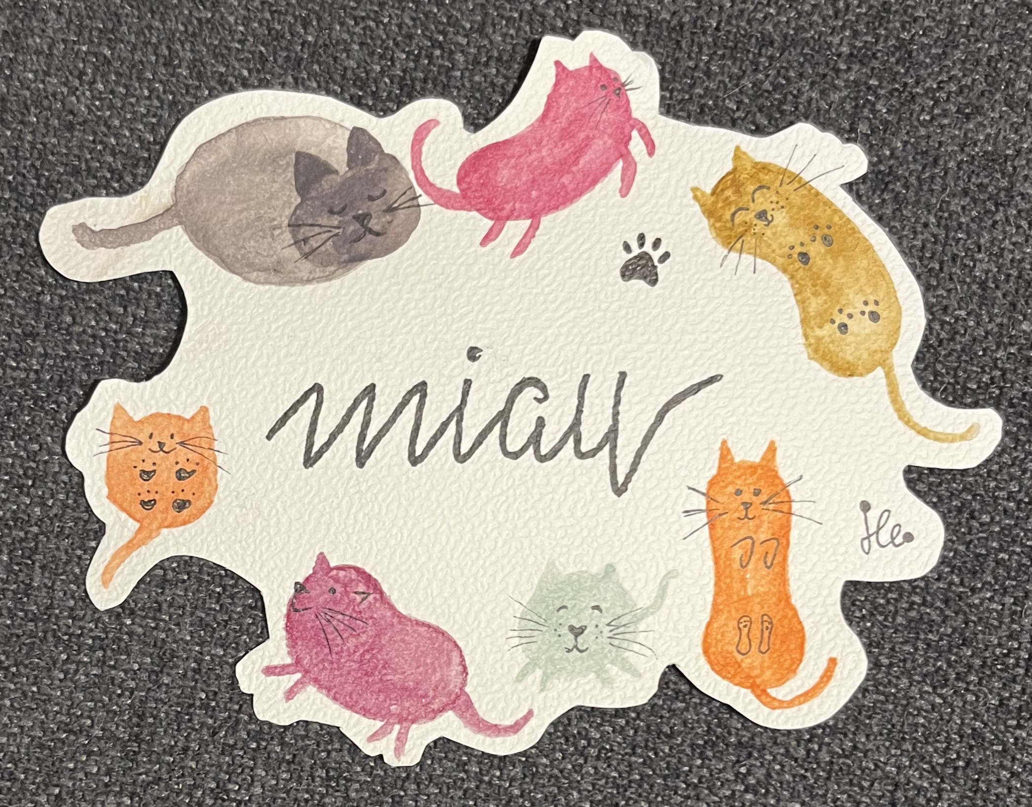 Bild Katzen miau